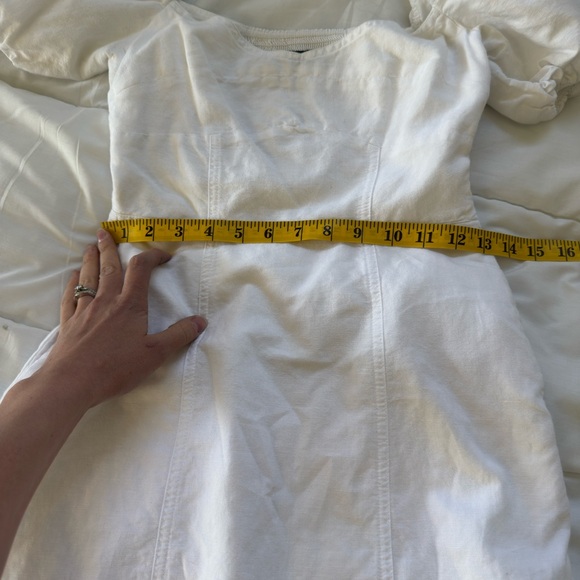 Banana Republic White Midi Dress - Picture 11 of 16